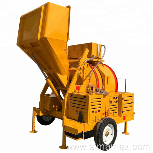 High Capacity Movable Concrete Mixer 750L